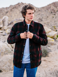 Bowered Fleece Longsleeve - PORT