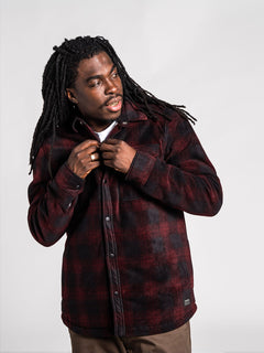 Bowered Fleece Longsleeve - PORT