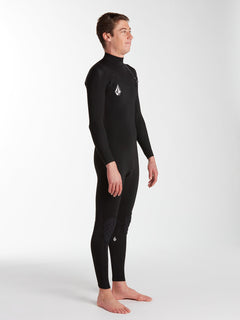 Modulator 2/2 mm Chest Zip Spring Wetsuit - Black