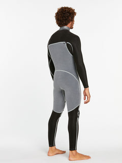 MODULATOR 3/2MM CHEST ZIP WETSUIT - BLACK