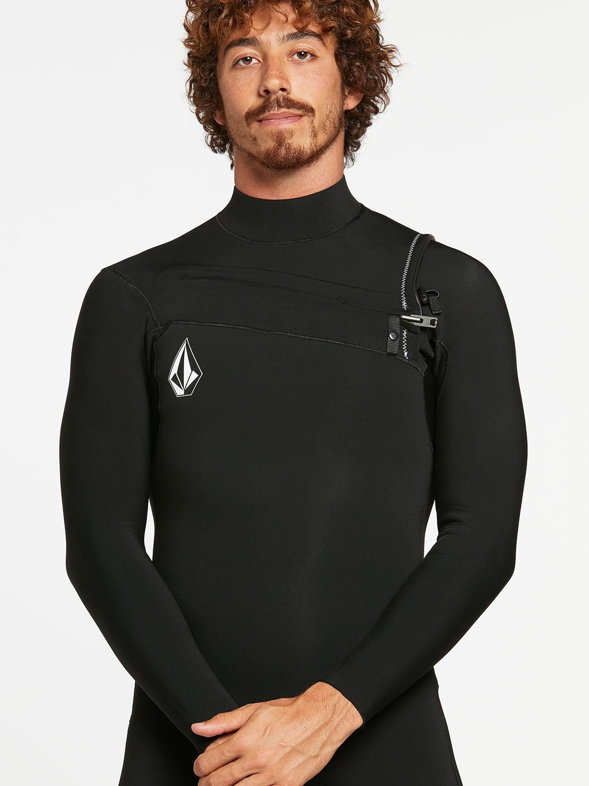 MODULATOR 3/2MM CHEST ZIP WETSUIT - BLACK