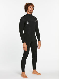 MODULATOR 3/2MM CHEST ZIP WETSUIT - BLACK