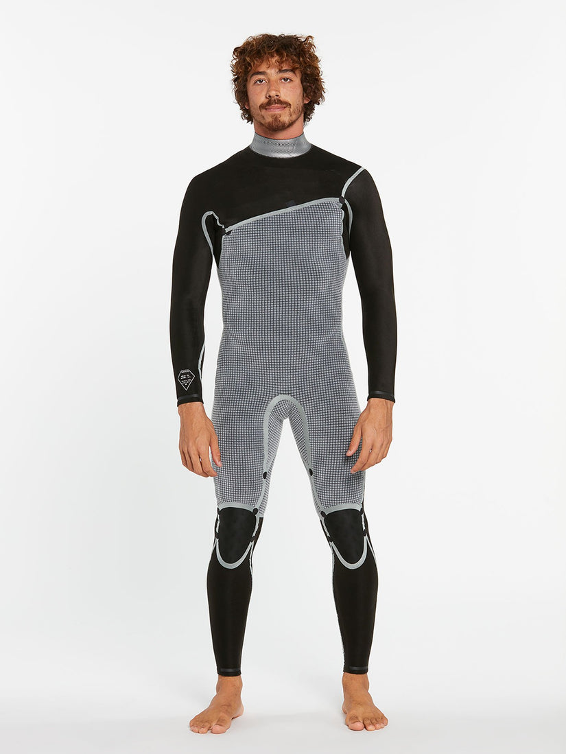 MODULATOR 3/2MM CHEST ZIP WETSUIT - BLACK | Volcom Deutschland