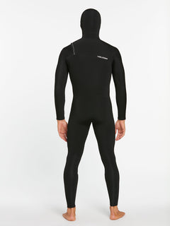 MODULATOR 5/4/3MM HOODED CHEST ZIP WETSUIT - BLACK