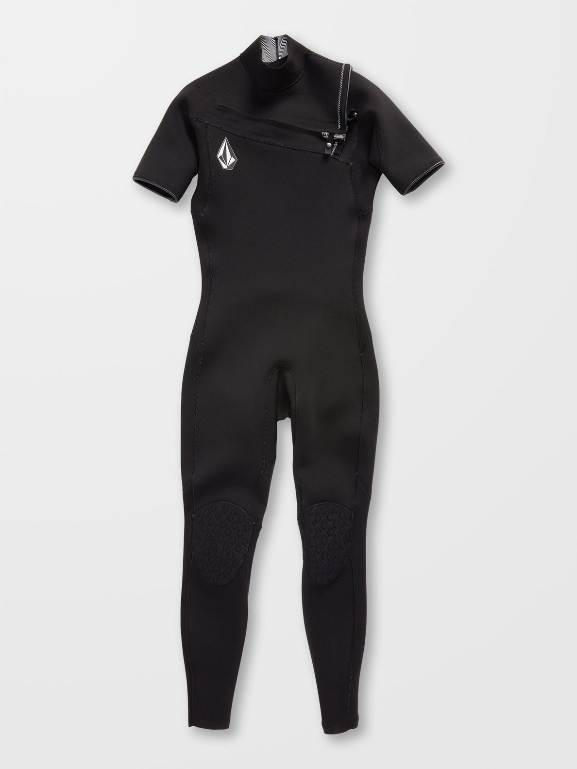 2/2Mm Short Sleeve Full Wetsuit - BLACK (A9532201_BLK) [42]