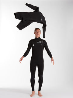 2/2Mm Long Sleeve Full Wetsuit - BLACK (A9532202_BLK) [F]