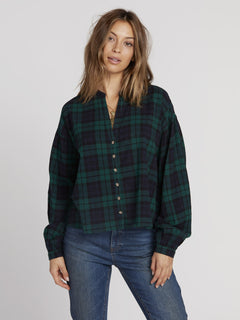 Untamed Feels Top Shirt - Green (B0531905_GRN) [1]