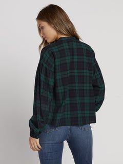 Untamed Feels Top Shirt - Green (B0531905_GRN) [B]