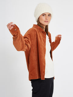 Sha Lala Shacket Over-shirt - MOCHA (B0532002_MOC) [6]