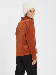 Sha Lala Shacket Over-shirt - MOCHA (B0532002_MOC) [B]