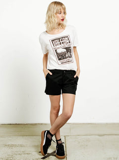 Chino-Shorts Frochickie Midi - Black