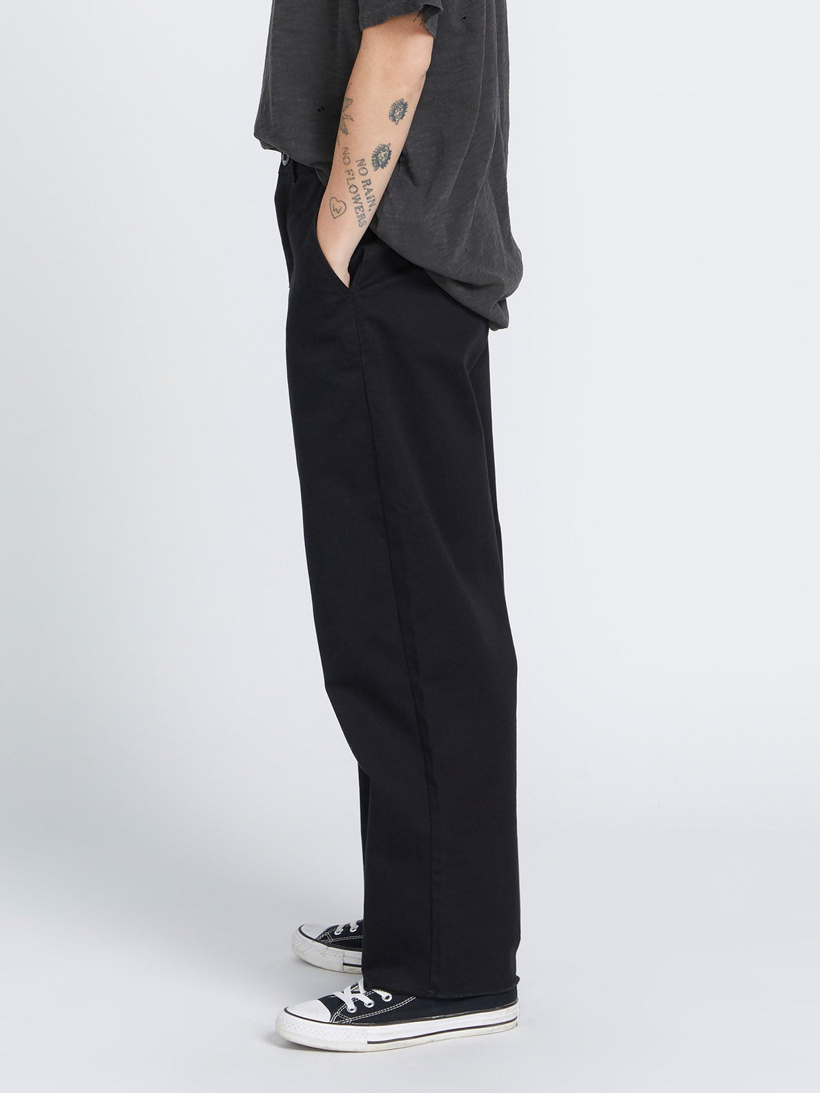 Thisthatthem Skate Chino-Hose - BLACK - Damen - Volcom Deutschland