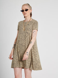 High Wired Dress - Animal Print (B1312104_ANM) [F]