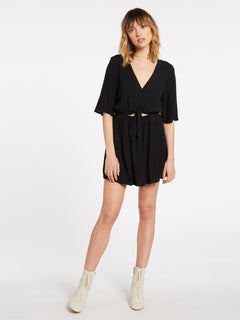 VEN OM DRESS (B1332010_BLK) [F]