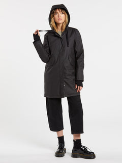 V-BOAT COAT (B1732053_BLK) [F]