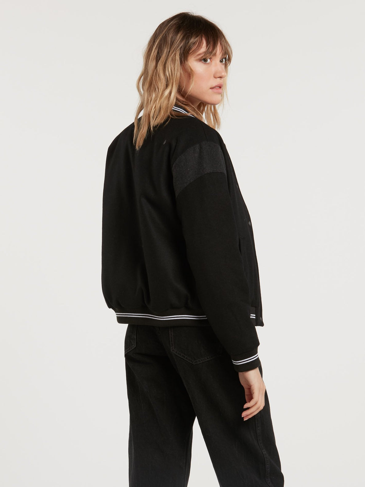 TINYTED BOMBER (B1732065_BLK) [B]