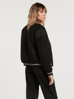 TINYTED BOMBER (B1732065_BLK) [B]