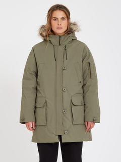 Warmer N Over 5K Parka - ARMY GREEN COMBO (B1732104_ARC) [F]