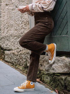 Stoned Straight Corduroy Trousers - ESPRESSO (B1932003_ESP) [100]