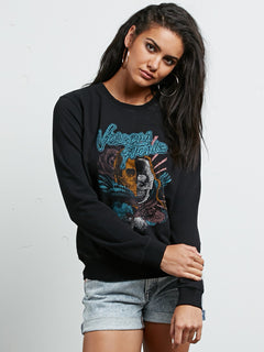 Sweatshirt Sound Check - Black