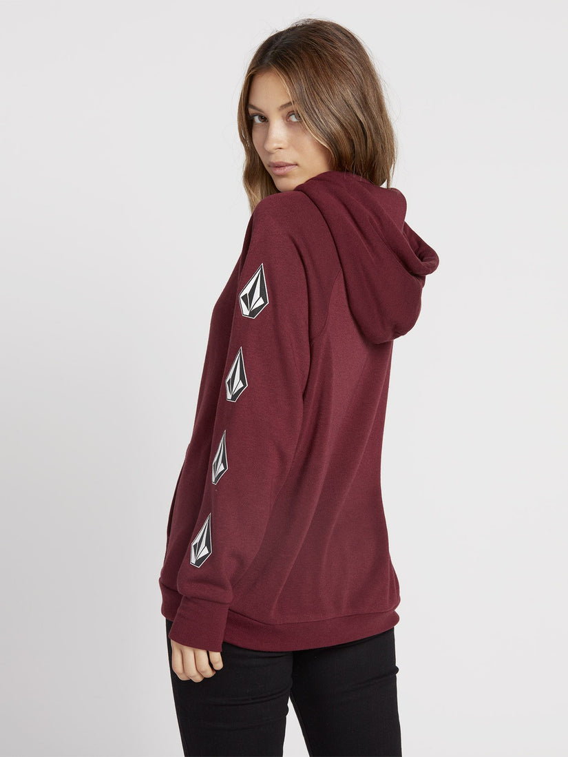 Deadly Stones Hoodie - Zinfandel (B3111908_ZIN) [B]