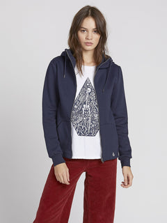 Walk On By Zip Hoodie - Sea Navy (B3131952_SNV) [2]