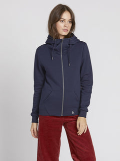 Walk On By Zip Hoodie - Sea Navy (B3131952_SNV) [F]