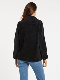 Pheelin Phuzzy Jumper - BLACK