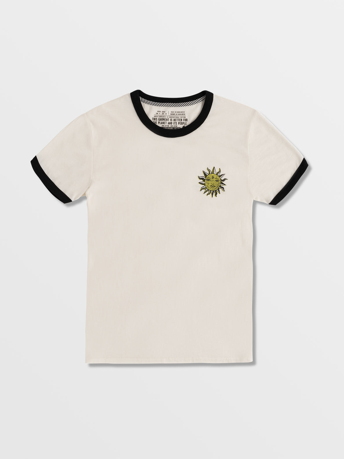 Ozzy Ringer T-Shirt - STAR WHITE