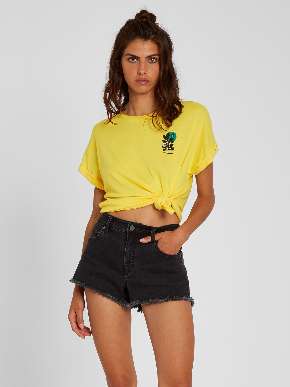 Frontye T-shirt - Acid Lemon (B3512118_ACL) [1]