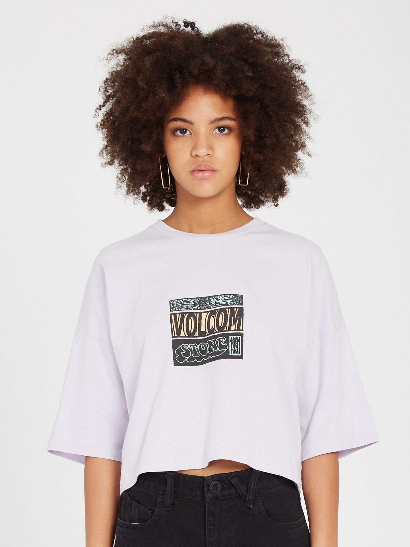 Drumstone T-Shirt - LIGHT ORCHID - Damen - Volcom Deutschland