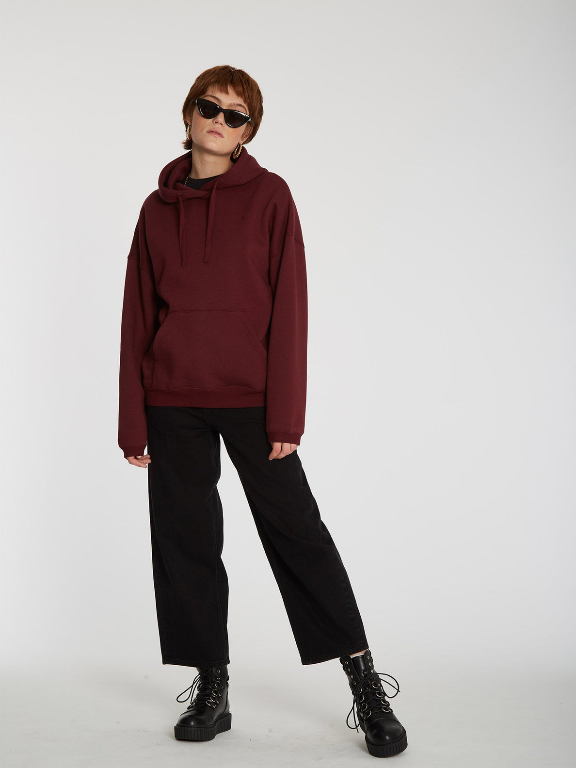 Hoodie burgundy store