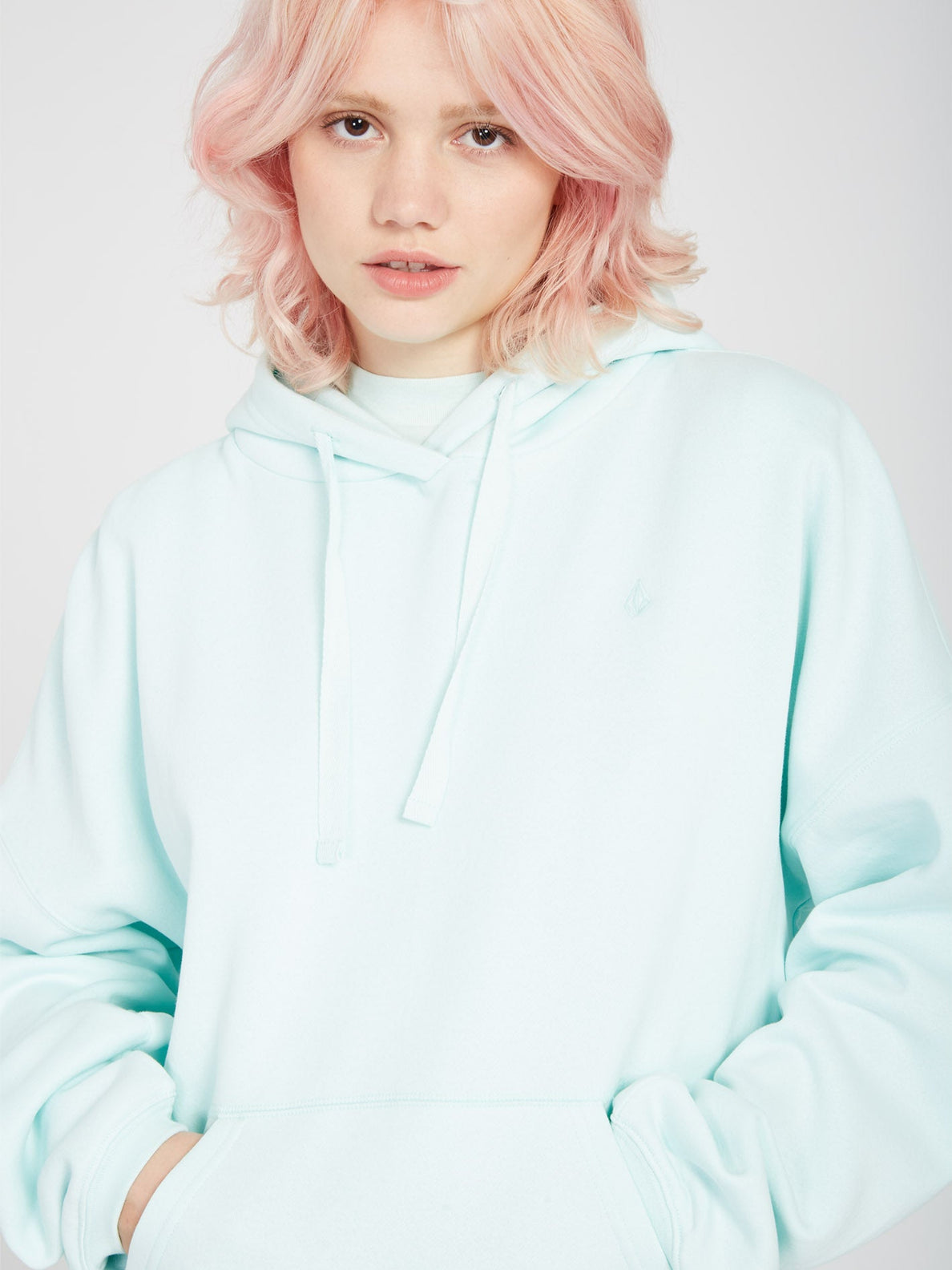 Stone Heart Ii Hoodie - PALE AQUA (B4112301_PAQ) [1]