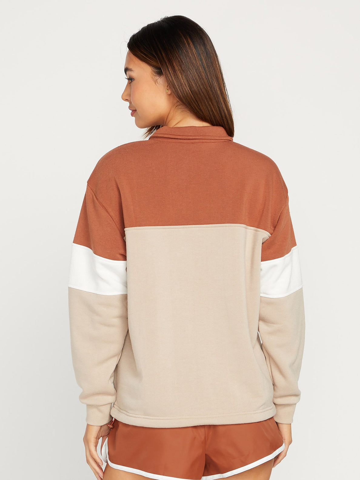 Coco Ho Sweatshirt - DARK CLAY (B4112306_DCL) [B]