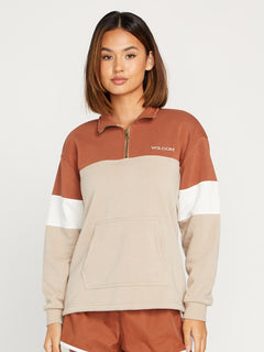 Coco Ho Sweatshirt - DARK CLAY (B4112306_DCL) [F]