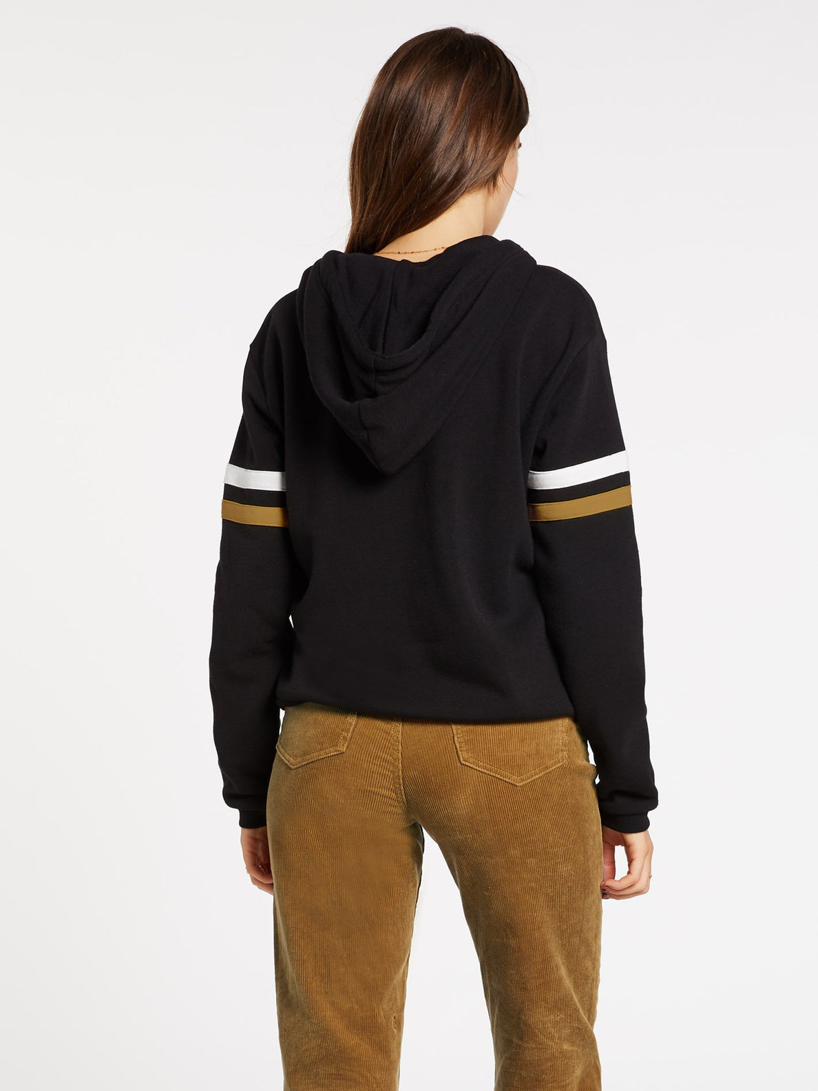 COLOR CODED HOODIE (B4132001_BLK) [B]
