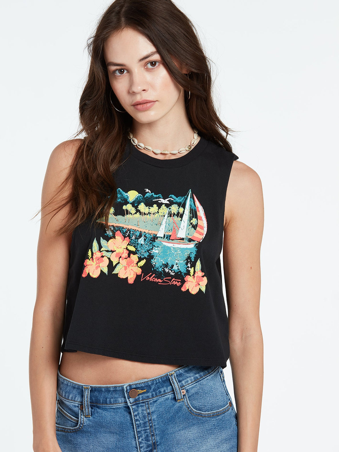 Stone Hour Crop Tank - BLACK (B4512200_BLK) [1]