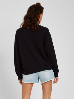 Volcheck Sweatshirt - Black (B4612103_BLK) [B]