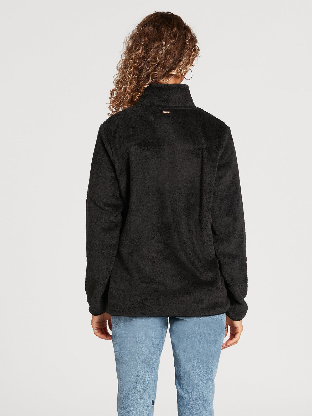 Pheelin Phuzzy Zip Sweatshirt - BLACK (B4832100_BLK) [B]