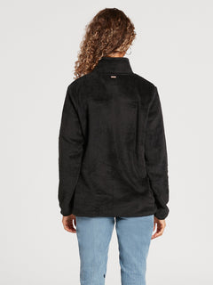 Pheelin Phuzzy Zip Sweatshirt - BLACK (B4832100_BLK) [B]