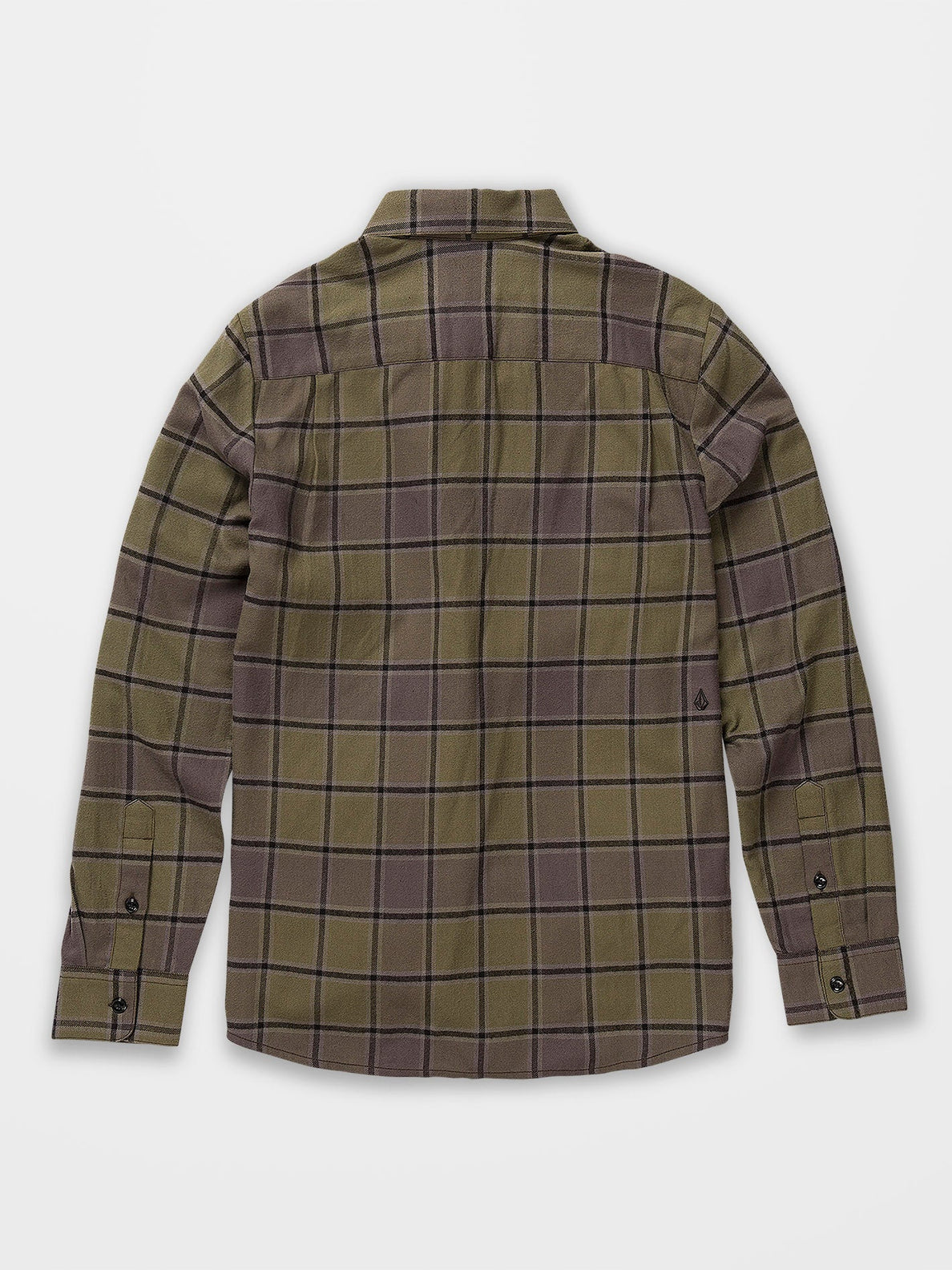 Caden Plaid Shirt - MILITARY - (KIDS) (C0532203_MIL) [B]