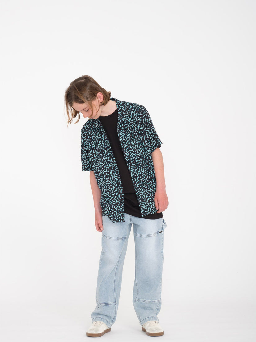 Krafter Reinforced Jeans - DESERT DIRT INDIGO - (KIDS) (C1912430_DDN) [1]