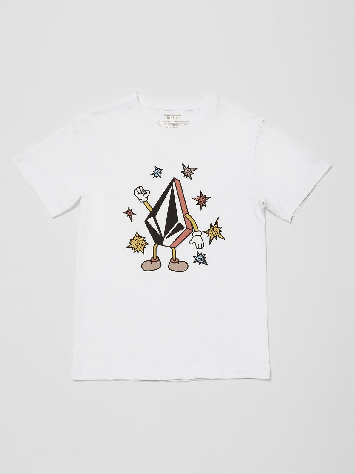 Fizz Stone T-shirt - White (C3512133_WHT) [F]
