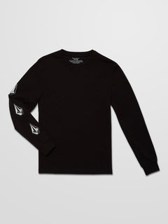 Iconic Stone T-shirt - BLACK - (BOYS) (C3632105_BLK) [F]