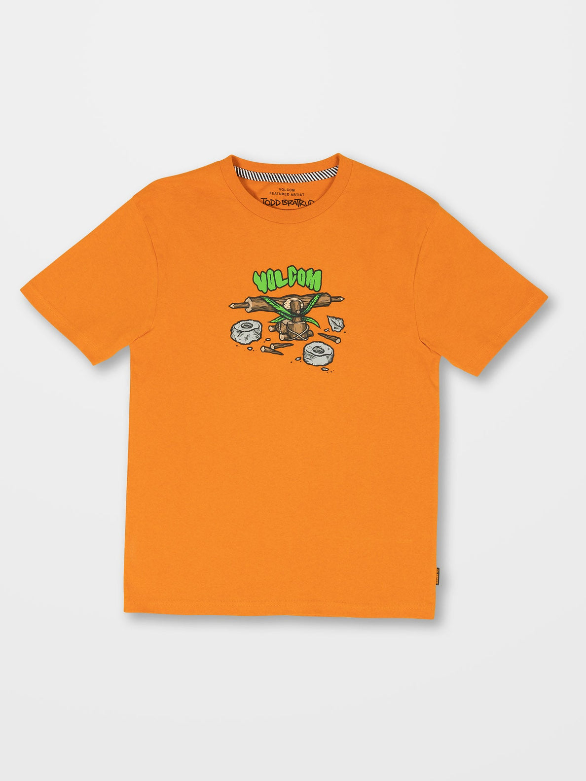 Todd Bratrud T-shirt - SAFFRON - (KIDS) (C5212302_SAF) [B]