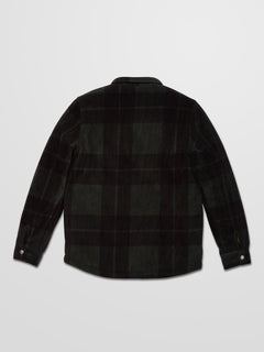 Bowered Fleece Over-shirt - STONE CULTURE BLUE - (BOYS) (C5832101_SCB) [B]