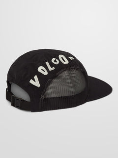 Stone Clipping Cheese Cap - Black (D5512106_BLK) [B]