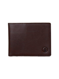 Portemonnaie Volcom Leather - Brown