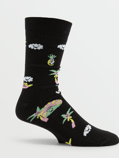 True Socken - BLACK