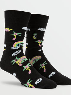 True Socken - BLACK